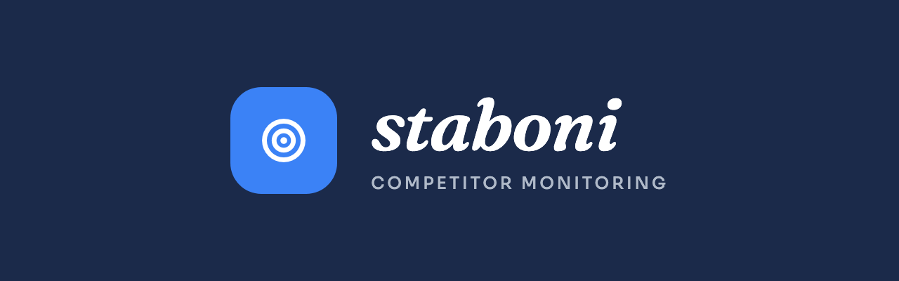 Staboni – Competitor Monitoring